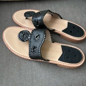 Jack Rogers sandals size 9 black.